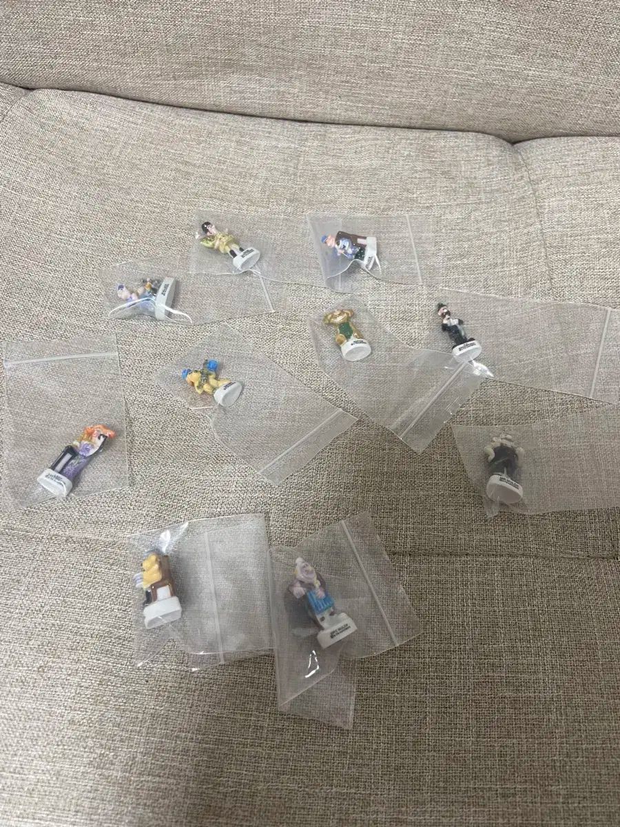 リフレッシュキューブ型オルゴナイトのナスカンキーホルダー