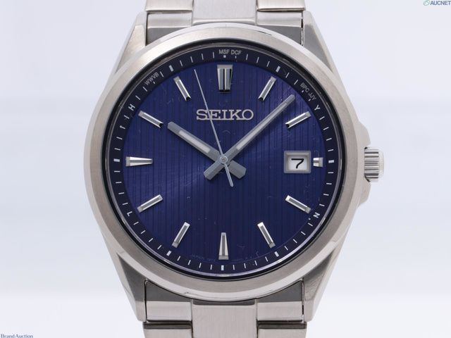 SEIKO セイコー SBTM349 セイコー セレクション S-SERIES デイト ブルー