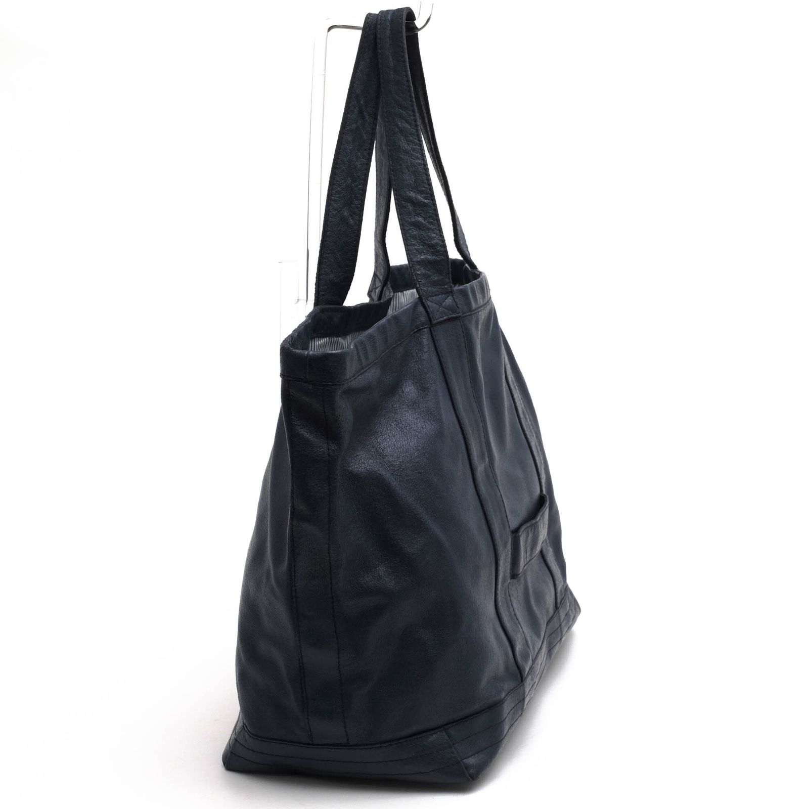 CINQUANTA レザートートバッグ 新品 CINQUANTA シボ革 レザー トート