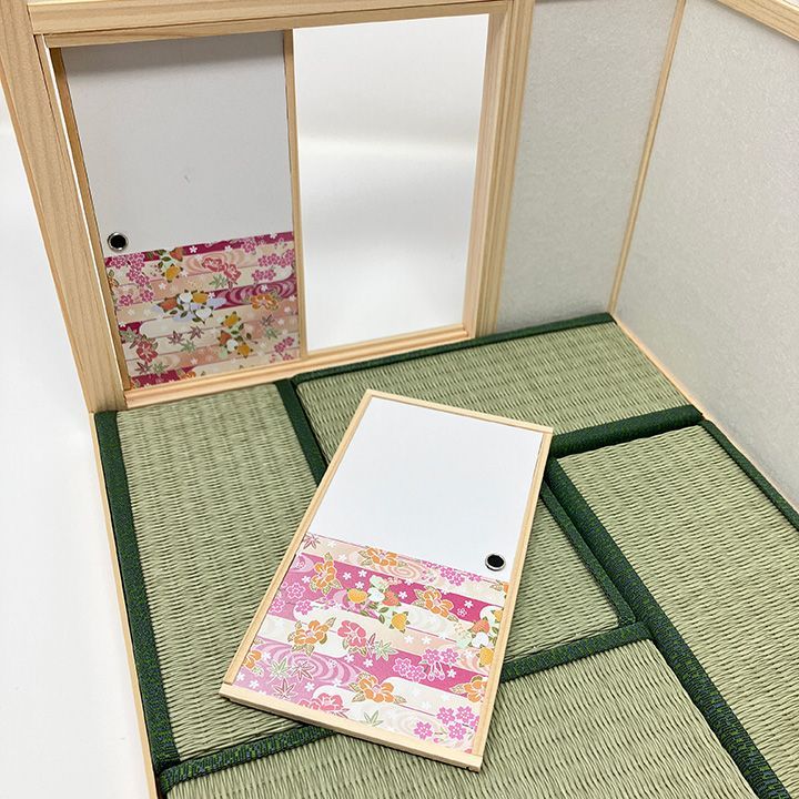 和室ドールハウス(四畳半) 花椿 簡単組立 1/12サイズ 推し活