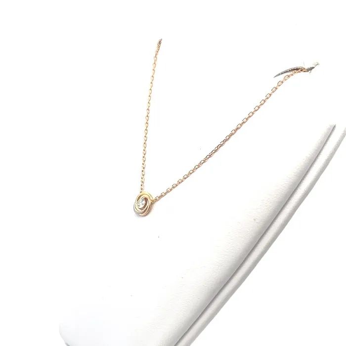 中古特価】 Cartier カルティエ トリニティ 750 スリーカラー