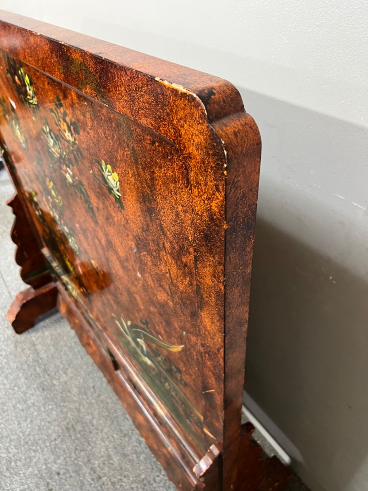 中国美術 衝立 花鳥画 両面 唐木 花梨 雀 時代 仕切り 工芸品 細工 美術品 ⭐︎ 衝立 中国美術 衝立 花鳥画 両面 唐木 花梨 雀 時代 仕切り
