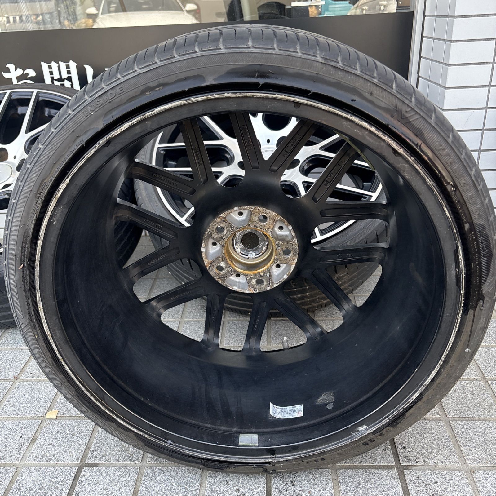 anheloホイール19インチ ANHELO CORAZON アネーロコラソン 19×8.5J 225/35R19 タイヤ