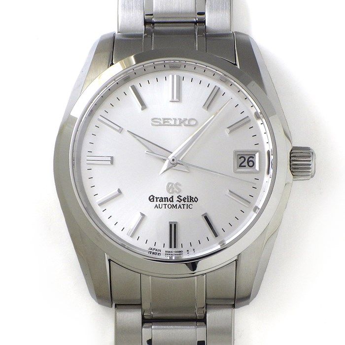 グランドセイコー Grand Seiko 腕時計 メカニカル SBGR051|9S65-00B0 デイト サンレイ シルバー文字盤 SS 自動巻き