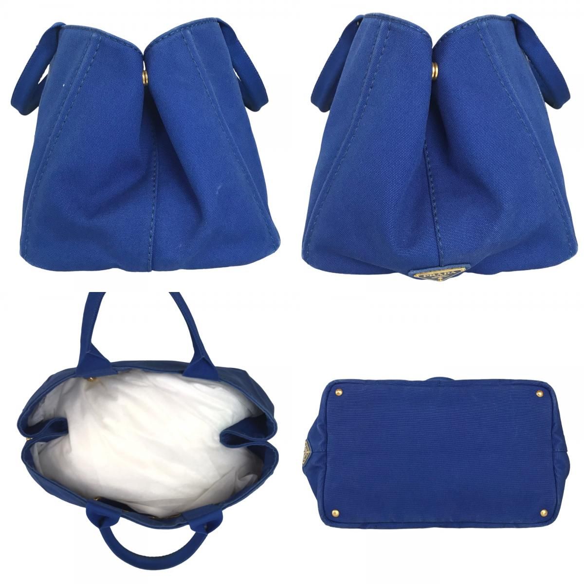 PRADA プラダ カナパ トートバッグ レディース キャンバス