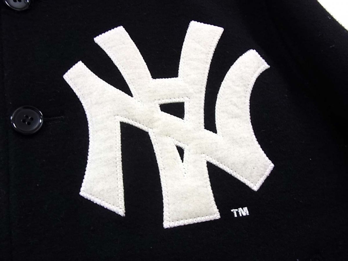 90S 初期 60着限定◇A BATHING APE×NEIGHBORHOOD ウールスタジャン 