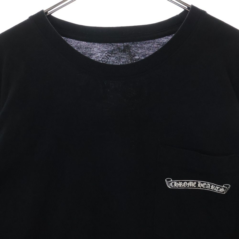 クロムハーツ 長袖Tシャツ バックプリント CHROME HEARTS クロムハーツ USA L/S TEE アーチバックプリント