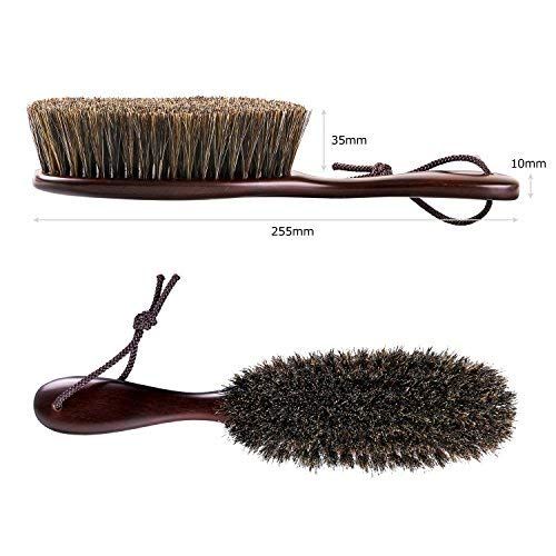 ナカタハンガー 日本製 洋服ブラシ 馬毛 Clothes Brush Horse Hair マーズブラウン WWW_KANDAIZUMI_COM