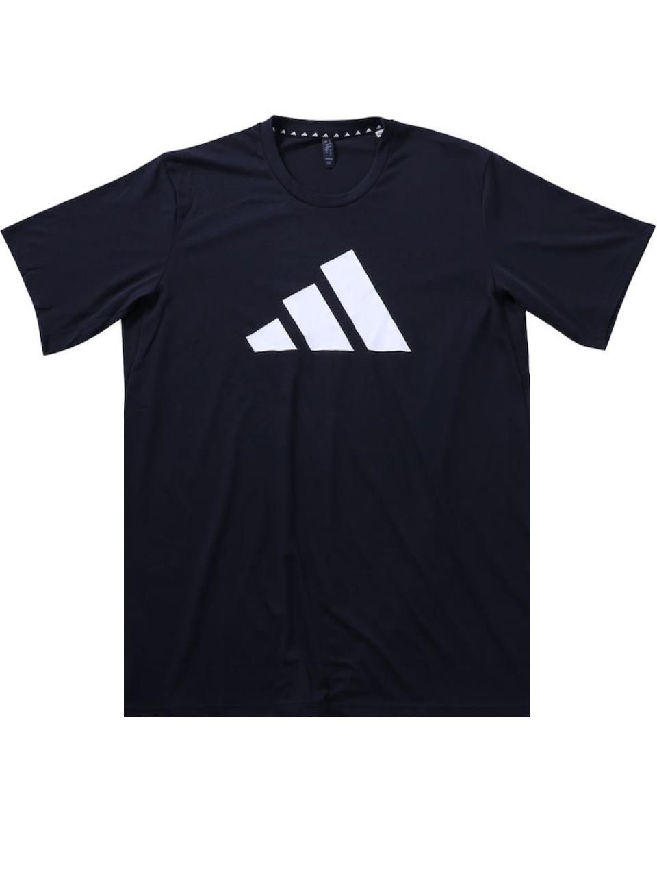 Tシャツ アディダス 大きいサイズ メンズ ロゴプリント adidas 吸汗 速乾 AEROREADY 機能性 C060924-01 ブラック