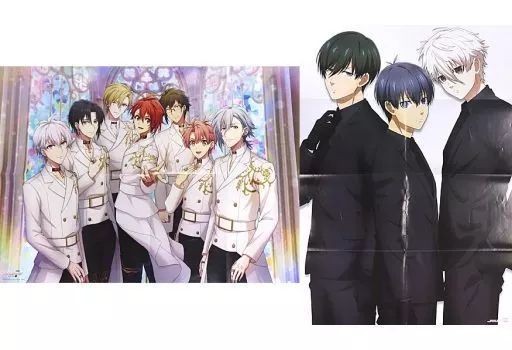 中古】ポスター B2両面ポスター(八つ折) IDOLiSH7/潔世一＆凪誠