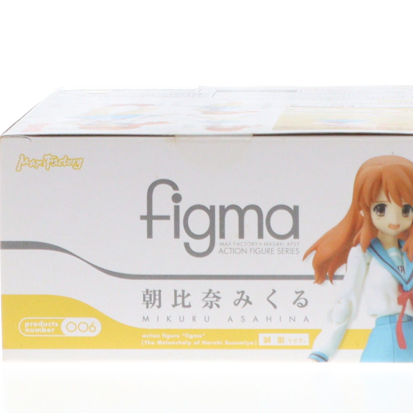 figma(フィグマ) 006 朝比奈みくる(あさひなみくる) 制服ver. 涼宮ハルヒの憂鬱 完成品 可動フィギュア マックスファクトリー