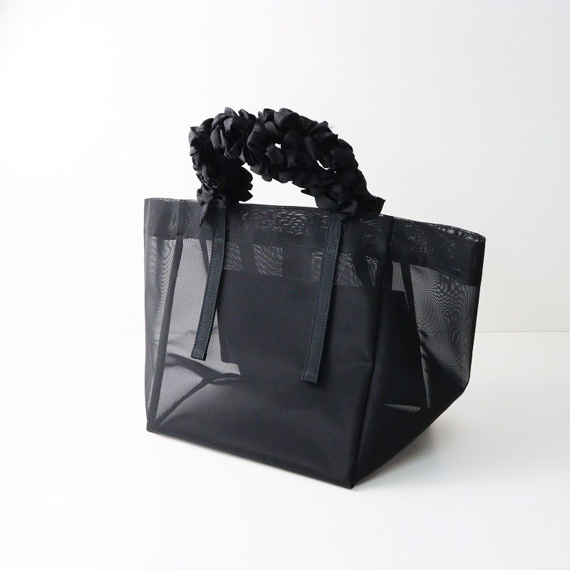 【美品】LUDLOW バッグ 美品 ラドロー LUDLOW グレープハンドル メッシュバッグ
