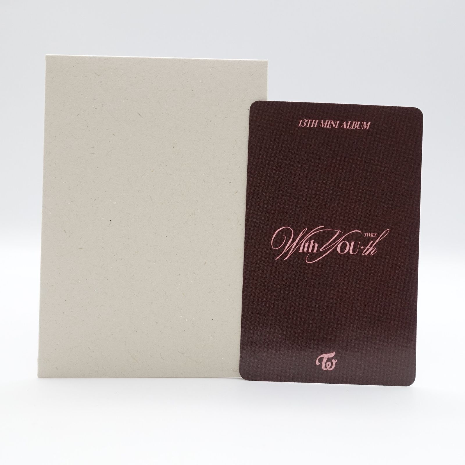 TWICE ナヨン JYP shop 特典 トレカ with you-th TWICE ナヨン With YOU-th デジパック JYP 特典 トレカ フォト