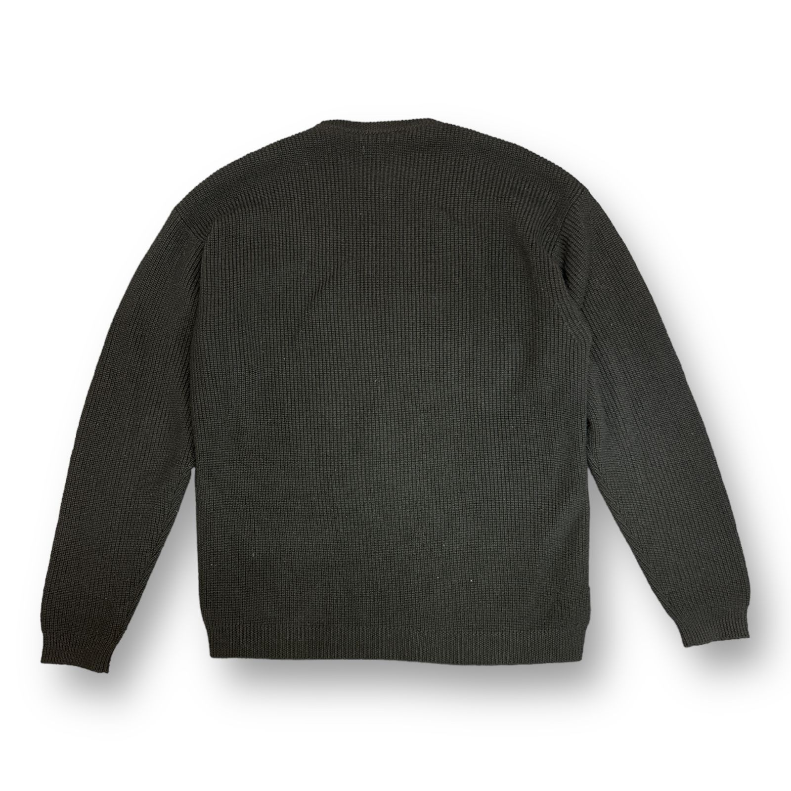 定価52800円 SEQUEL 22AW CREW NECK KNIT SQ-22AW-KN-02 ロゴ クルー 