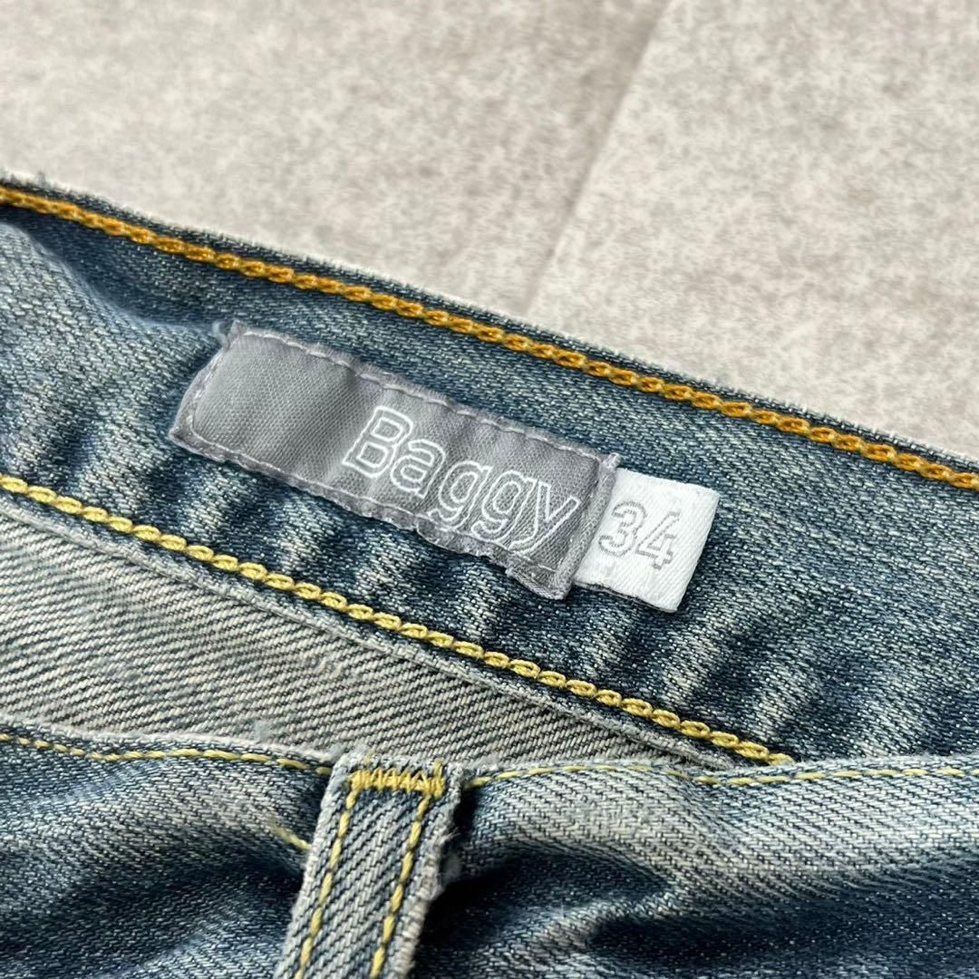 34×34 リーバイス シルバータブ シルタブ バギー baggy デニム 古着 