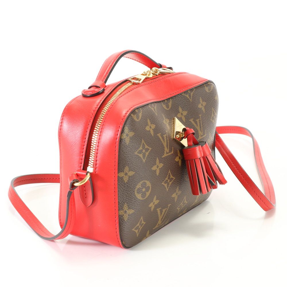 【極美品】　ルイヴィトン　サントンジュ　2way　ショルダーバッグ　斜め掛け可能 極美品】ルイヴィトンサントンジュ2wayショルダーバッグ斜め掛け可能