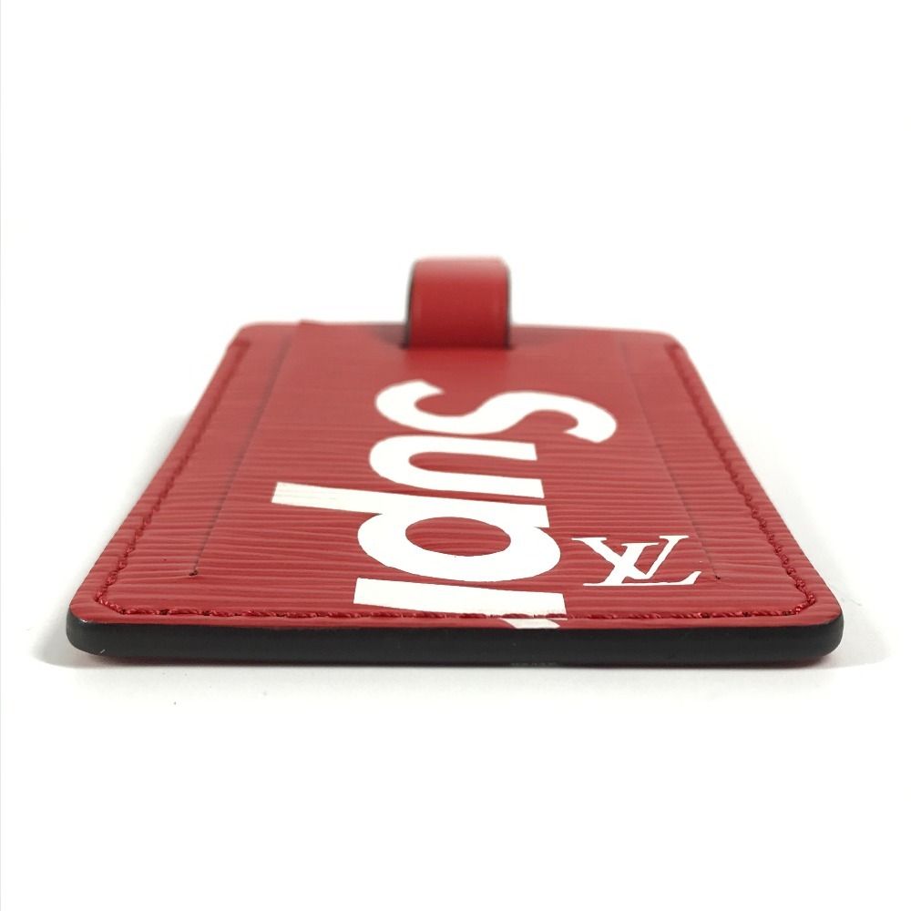 LOUIS VUITTON SUPREME コラボネームタグ 楽天市場】中古 ルイヴィトン エピ Supreme コラボ ネームタグ