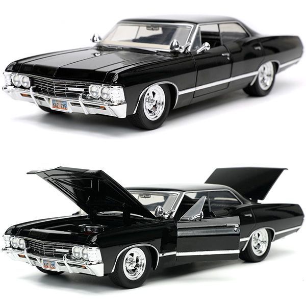 1:24 SUPERNATURAL 1967 CHEVY IMPALA SS w/DEAN WINCHESTER【スーパー
