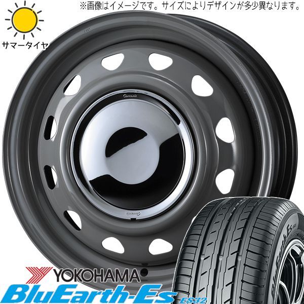 キャリィ ミニキャブ NV100 クリッパー 145/80R12 ホイールセット | ヨコハマ ブルーアース ES32 u0026 ネオキャロ 12インチ 4穴100 