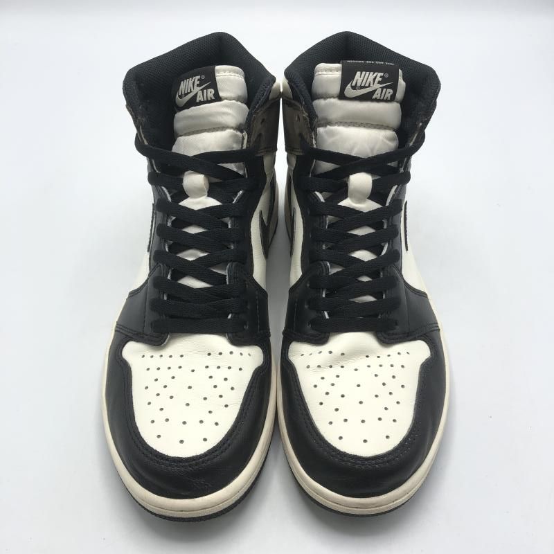 中古】NIKE AIR JORDAN 1 High OG Sail/Dark Mocha/Black スニーカー 