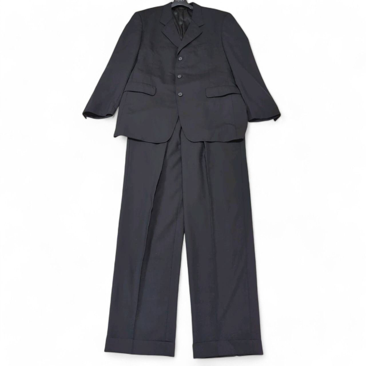 極美品☆Yohji Yamamoto☆大きいサイズ☆2点セットアップスーツ