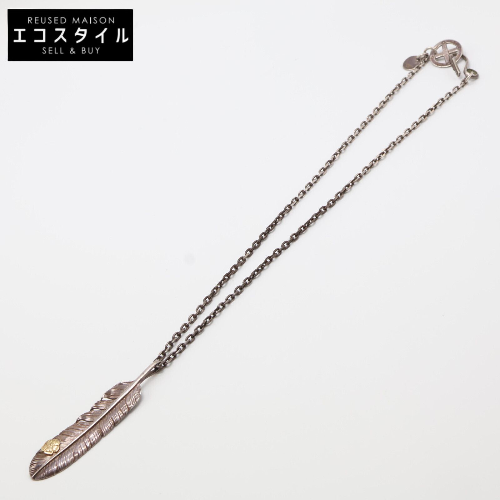 Taro Washimi 鷲見太郎 925/K18 Old feather(L) u0026 thunder hook フェザートップ サンダーフック