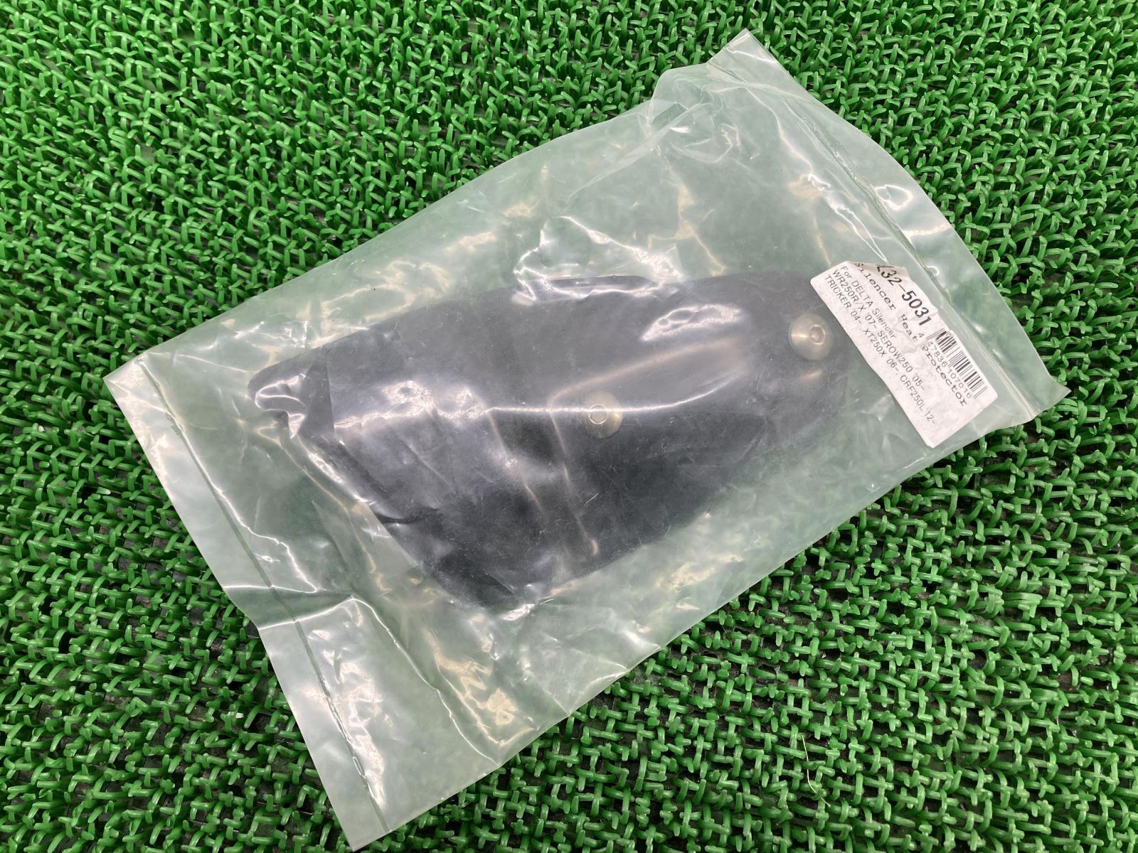 DIRTFREAK製WR250R X ヒートプロテクター 社外 新品 バイク 部品 DG15J DL32-5031 デルタ DELTAサイレンサー用 ヒートガード 未使用