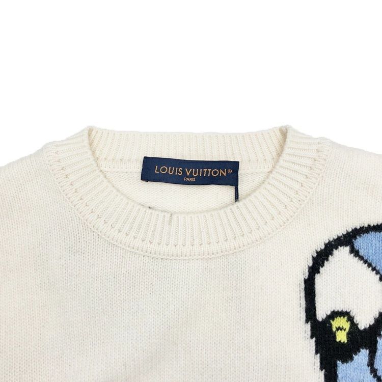 未使用品 LOUIS VUITTON ルイヴィトン 23SS パズル アート クルー