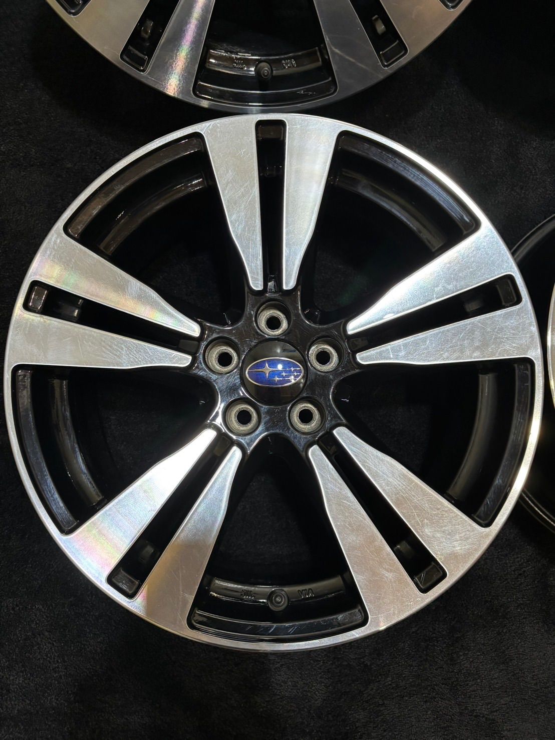 ☆スバル GP XV 純正 OP SAA 17インチ 7J +48 100 5H アルミホイール 4
