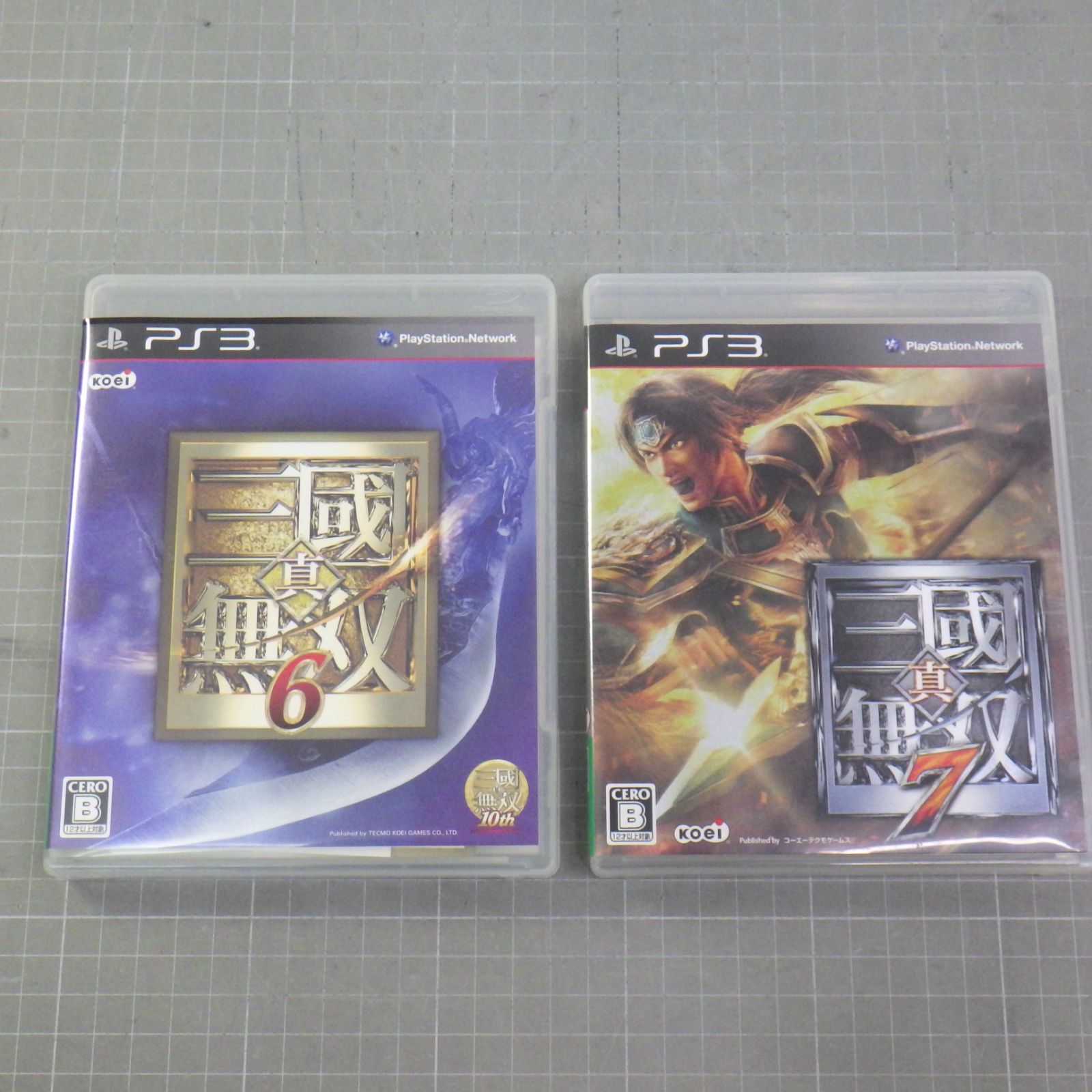 PS3 無双シリーズソフト PS3 ゲームソフト 真・三國無双シリーズ まとめて2点セット/三国