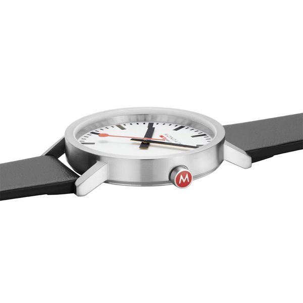モンディーン MONDAINE 腕時計 メンズ ニュークラシック 40ｍｍ メンズ/ホワイト グレープレザー A660.30360.16SBBV  メルカリShops