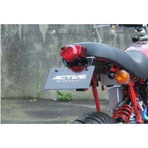 フェンダーレスキット ブラック | アクティブ ACTIVE アクティブ(ACTIVE) [LEDナンバー灯付き] フェンダーレスKIT LEDナンバー灯付き ACTIVE(アクティブ)[バイク部品 ZRX1200 Webike CB1300SF 03 ACTIVE(アクティブ) 0