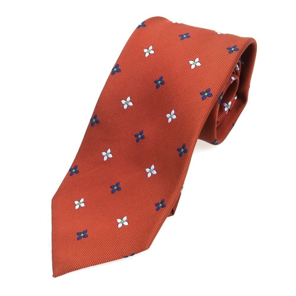 未使用！Cappelli Napoli EGカペッリ 小紋柄ネクタイ E.G.カペッリ ヘビー シルク プリント ネクタイ グリーンベース
