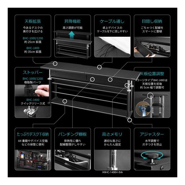 バウヒュッテ エクステンションデスク
