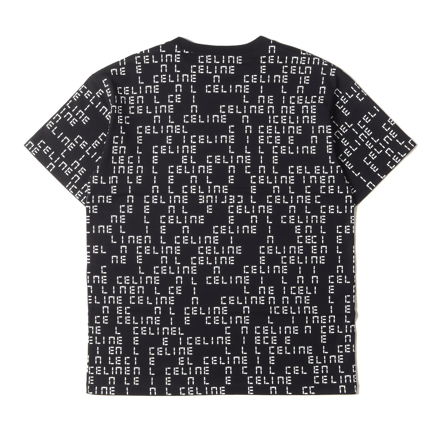 美品 CELINE セリーヌ Tシャツ サイズ:S 22AW デジタル ロゴ プリント 