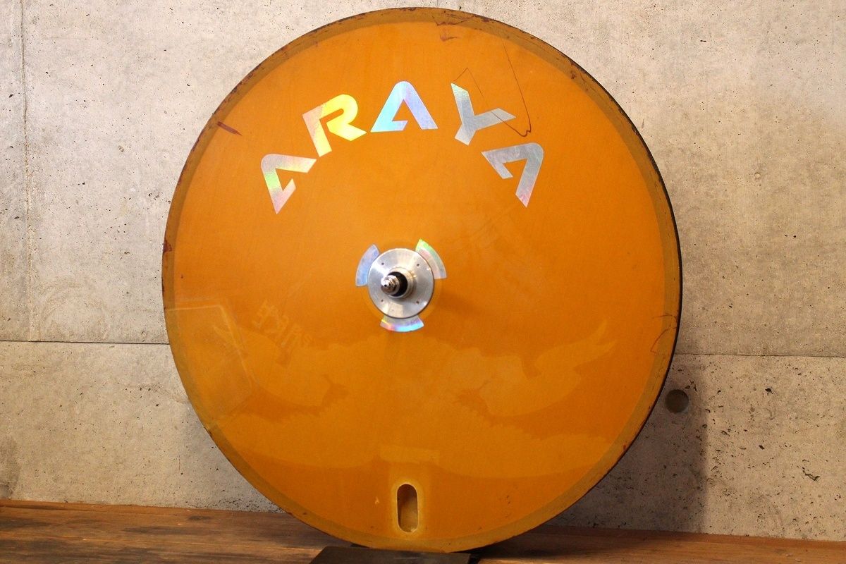 【最終値下げ】araya トラック ディスクホイール ピスト 最終値下げ】araya トラック ディスクホイール ピスト 最終