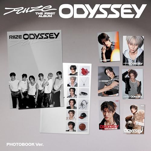 RIIZE ODYSSEY Photobook 新品未開封 6冊セット CD)【ランダム】RIIZE 1st Full Album [ODYSSEY] (PHOTOBOOK Ver