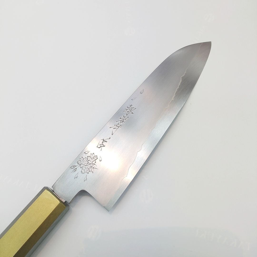 堺孝行 激レア 三徳包丁 くノ一 銀三割込 堺孝行 激レア 三徳包丁 くノ一 銀三割込