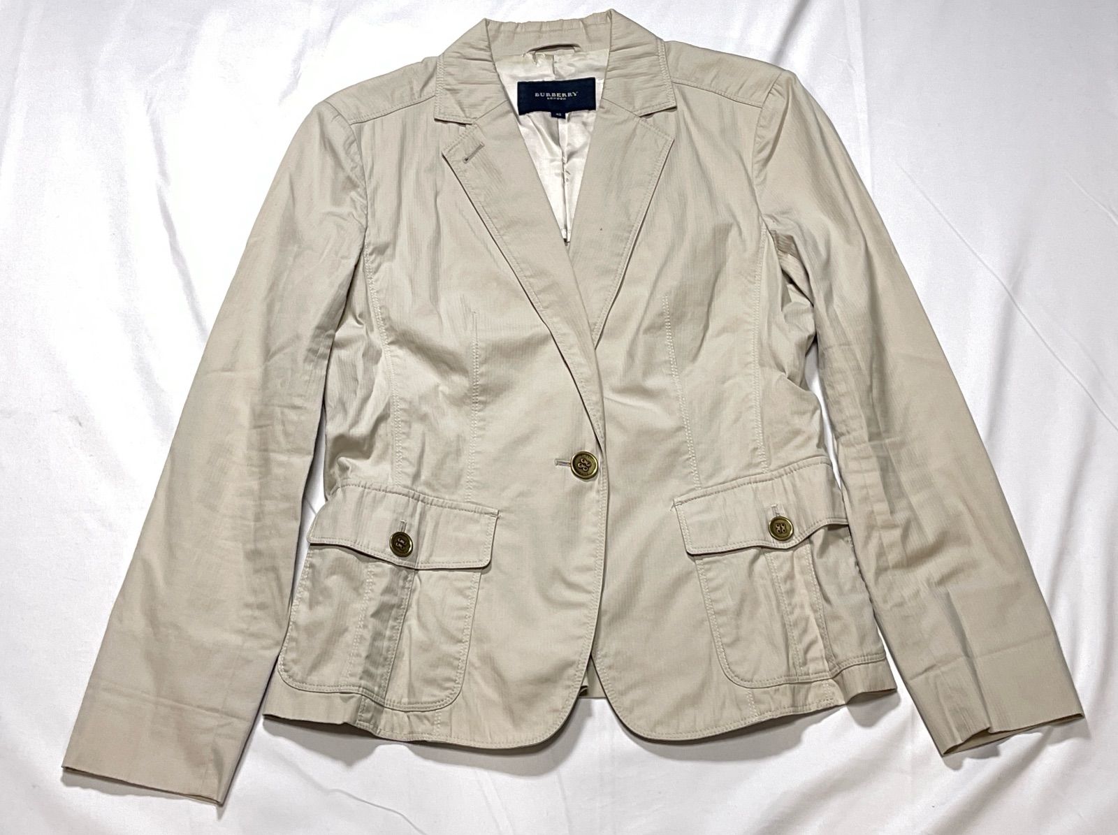 BURBERRY LONDON レディース ジャケット ベージュ 38 211909】BURBERRY LONDON バーバリーロンドン レディース