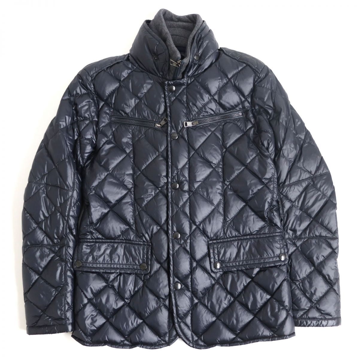 極美品◇MONCLER モンクレール ALGER レイヤード風 WZIP×スナップ 