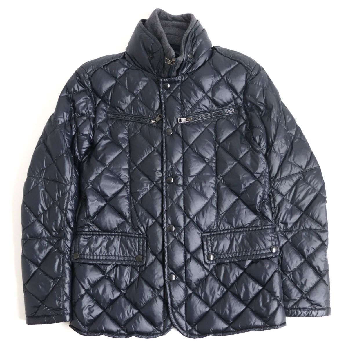 極美品◇MONCLER モンクレール ALGER レイヤード風 WZIP×スナップ ...