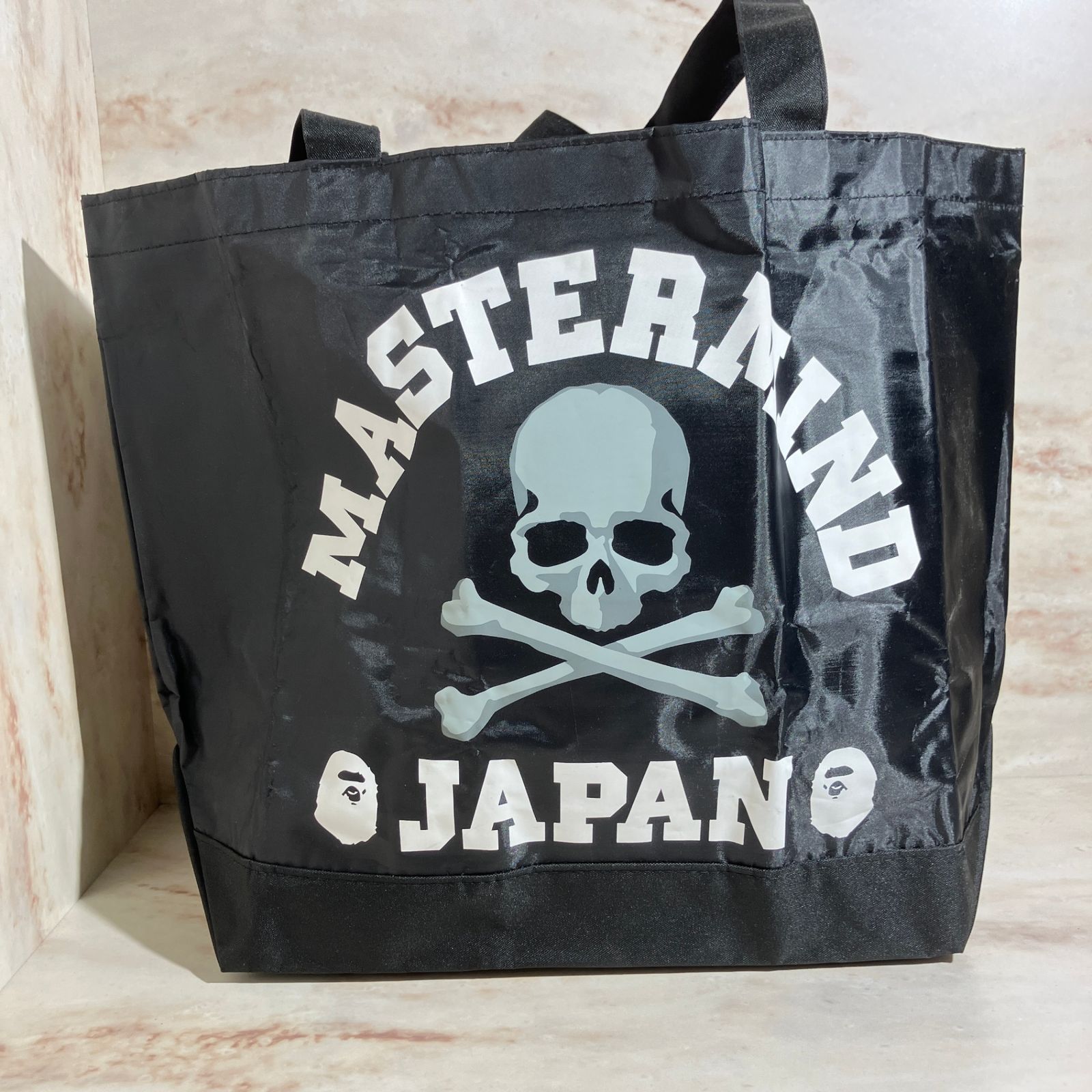 a bathing ape × mastermind ★伊勢丹限定★トートバッグ a bathing ape × mastermind ☆伊勢丹限定☆トートバッグ
