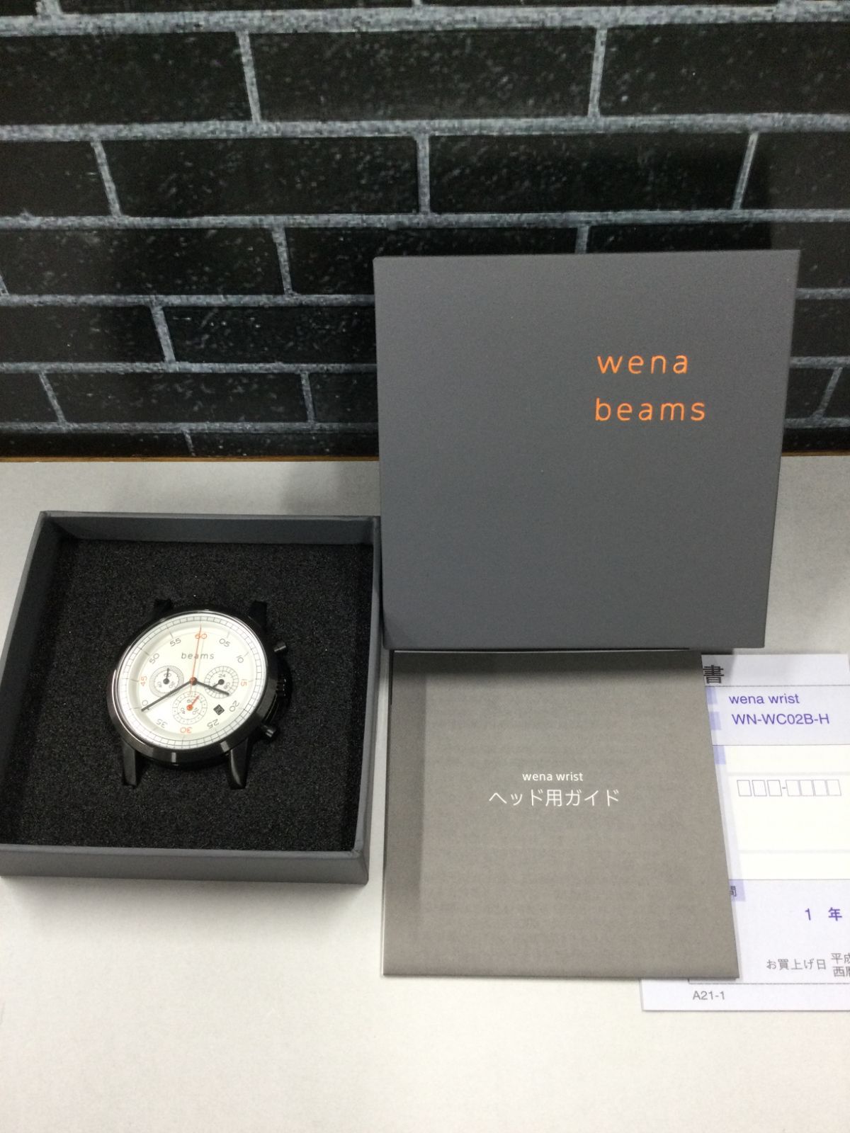 WENA × BEAMS WN-WC02B-H - メルカリ