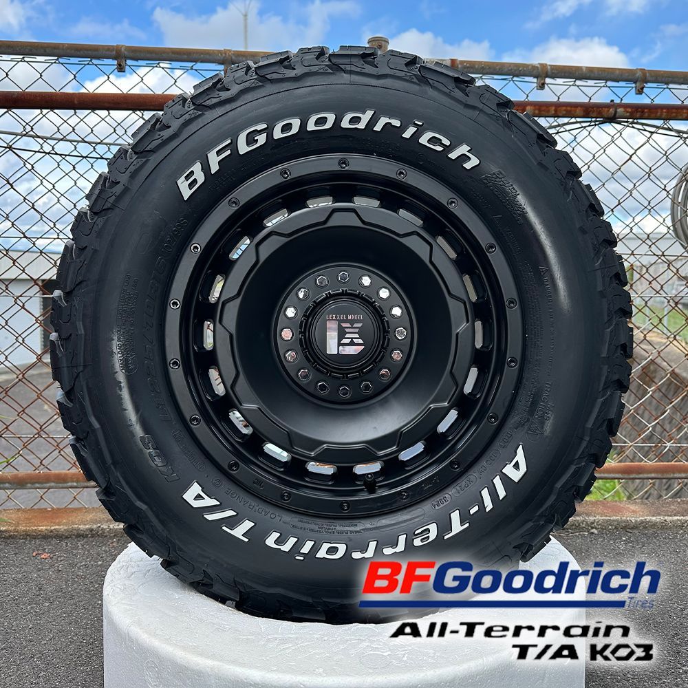 デリカd5 エクストレイル RAV4 BF Goodrich T/A KO3 16インチ 215/70r16 225/70r16 235/70r16  LEXXEL SwaGGer タイヤホイール 4本セット - メルカリ