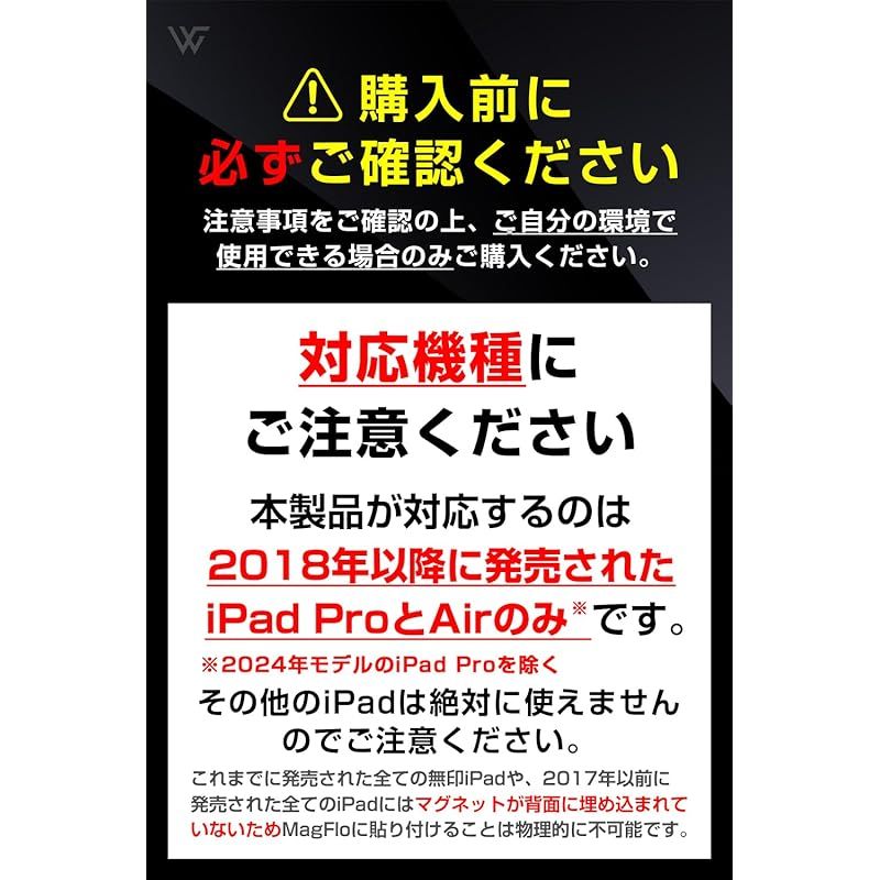 MagFlo iPad Pro iPad Air用Vesaマウント 対応機種にご注意ください モニターアームは含まれません WORLD GADGETS - 11 iPad Pro 2018-2025 Air 2020-2025 用