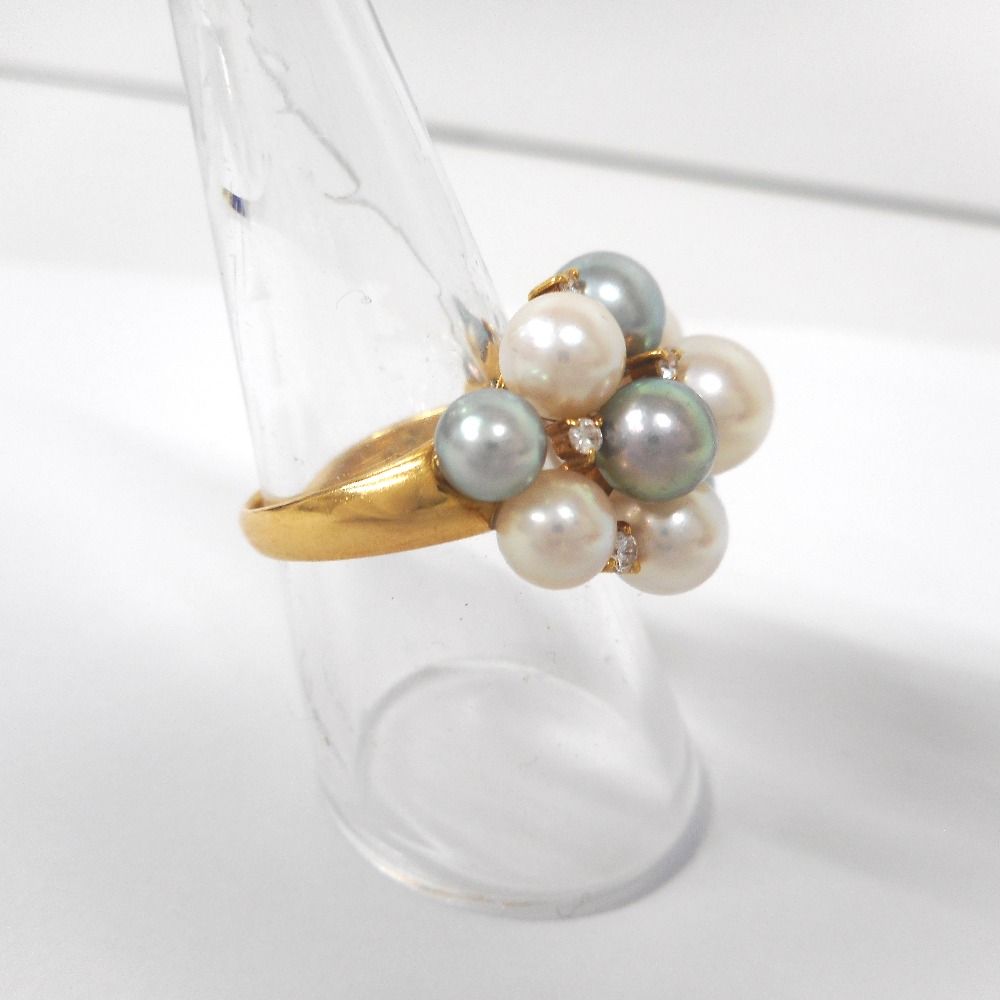 田崎真珠　リングウォッチ【ジャンク】指輪　時計 TASAKI - TASAKI SHINJU（田崎真珠）ANA販売 パール 腕時計の