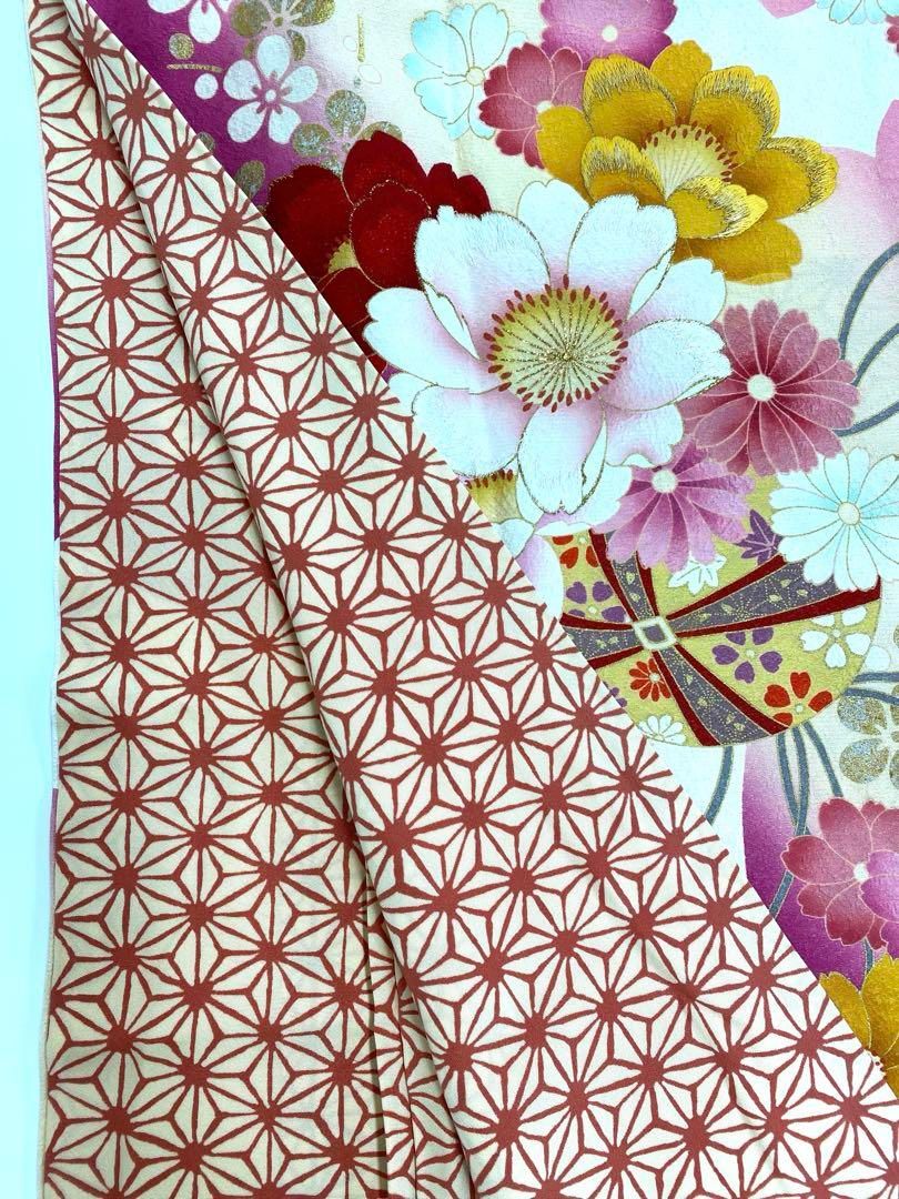 振袖 豪華 金彩 銀彩 銀通し ラメ刺繍 柄八掛 身丈159cm - メルカリ