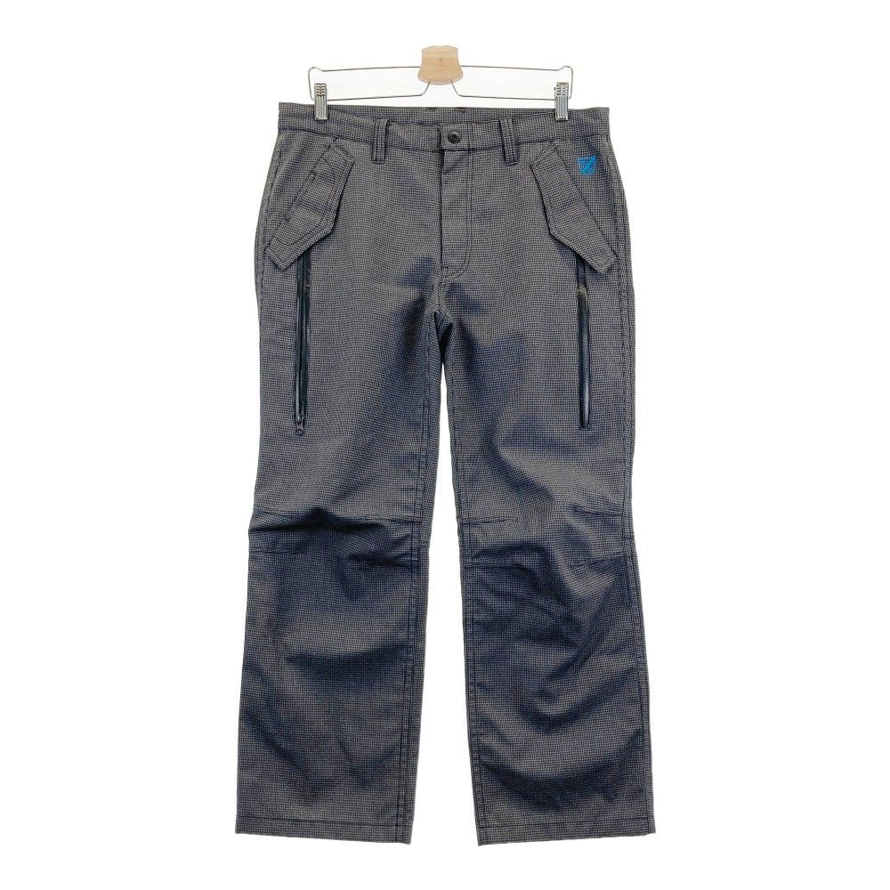 PEARLY GATES パーリーゲイツ ジョガーパンツ カモフラ カーキ系 4 [240001205800]【中古】メンズ パーリーゲイツ ジョガーパンツ スウェット グレー ジグザグ裏毛