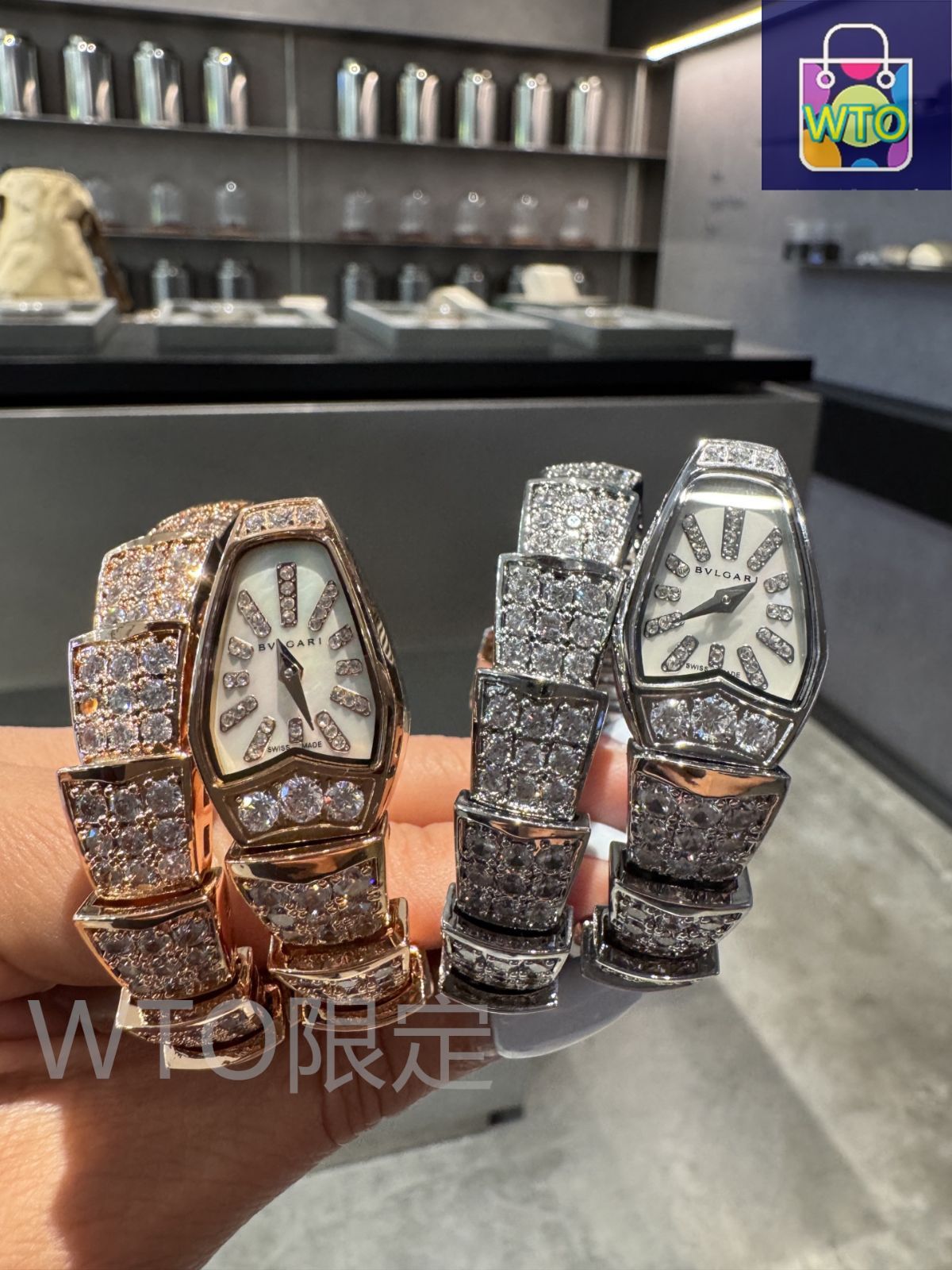 BVLGARI 腕時計 セルペンティ トゥボガス 安藤忠雄限定コラボ ウィンター