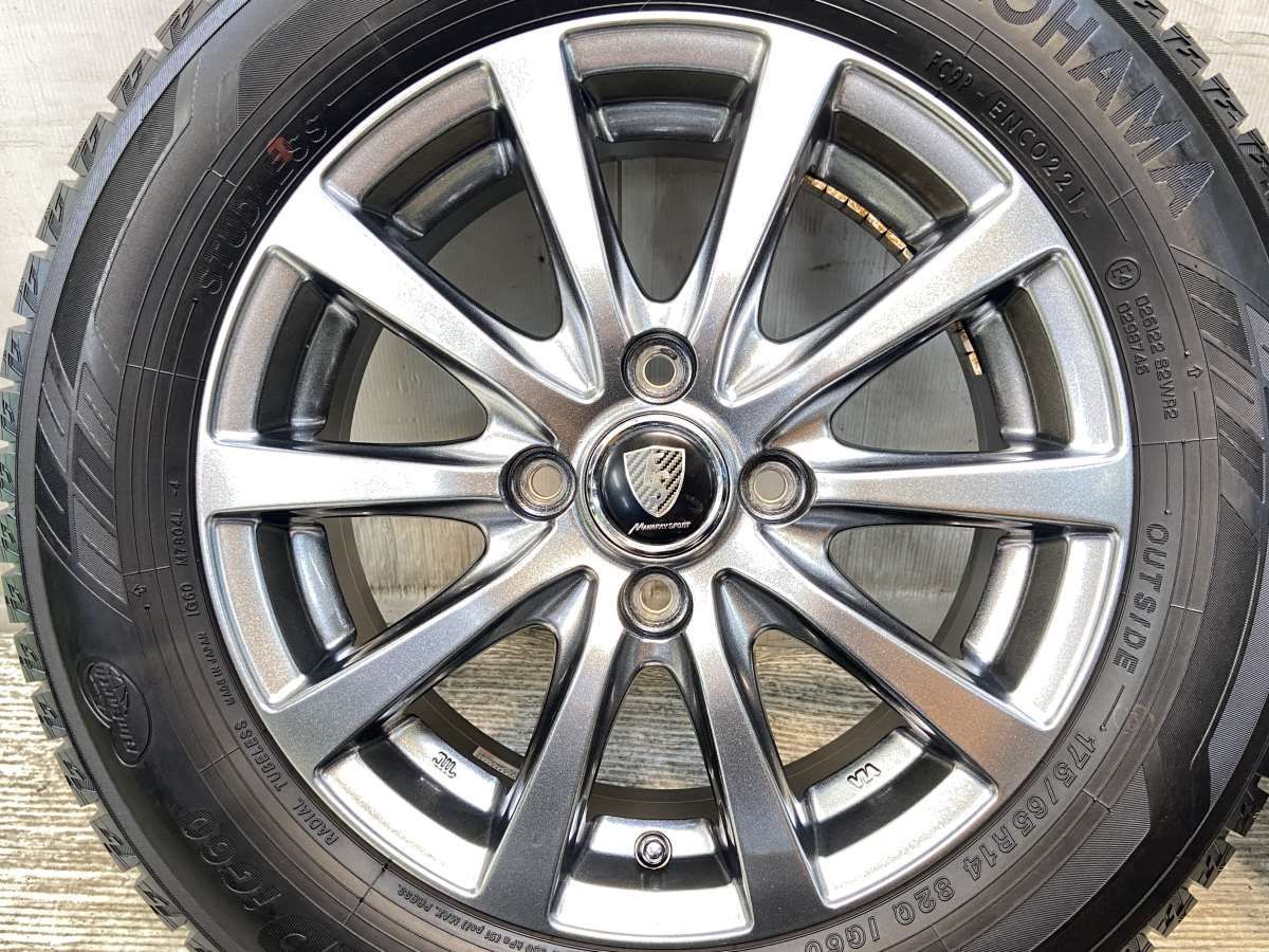 175/65R14 nヨコハマ アイスガード iG60 n マナレイスポーツ FS 175/65R14 nヨコハマ アイスガード iG60 n マナレイスポーツ FS